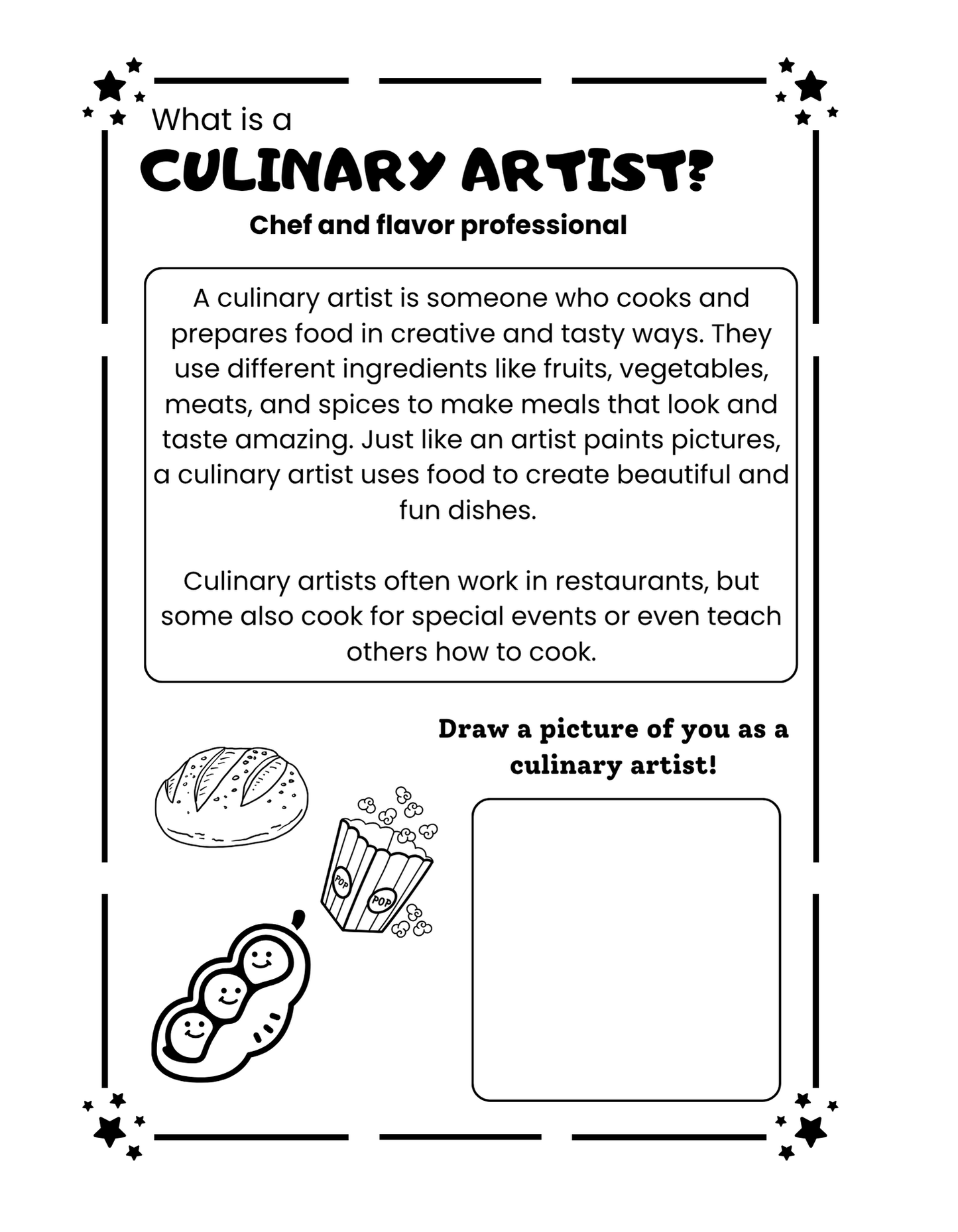 Junior Scientist Culinary Artist