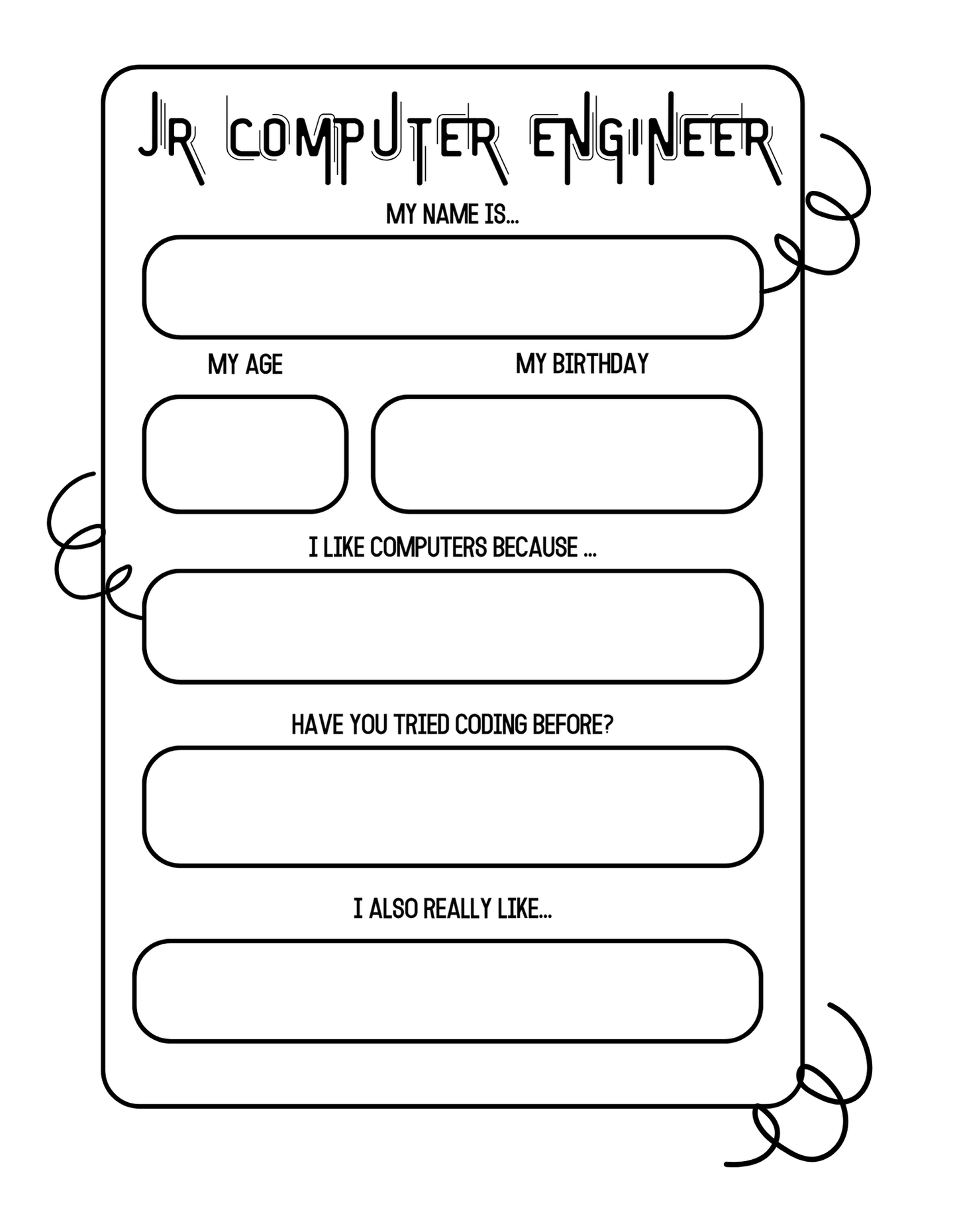 Junior Scientist Computer Engineer