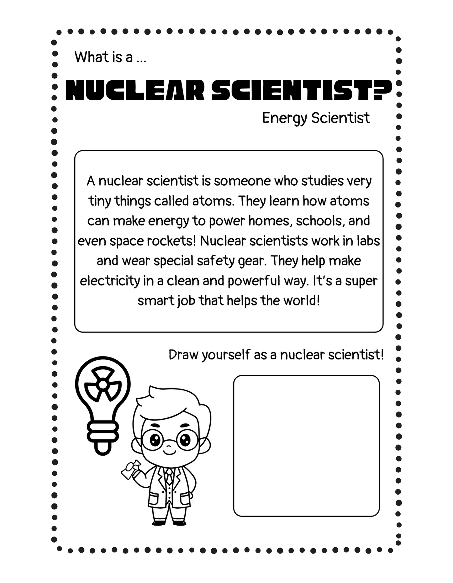 Junior Scientist Nuclear Scientist