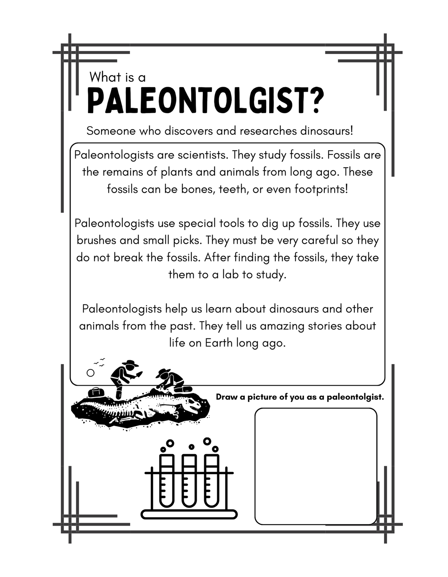 Junior Scientist Paleontologist